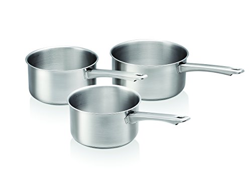 Conjunto de Panelas BEKA STARTER 3 Peças Beka - Panelas de molho - 1,6 cm, cinzento, aço inoxidável, 3 peças