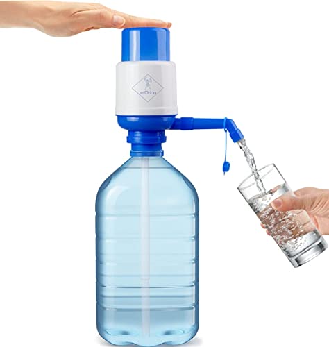 Dispensador de Água para Garrafa de 2,5 a 10 L e!Orion - Eletrodomésticos de cozinha - pressão, sem pilhas, compacto, removível