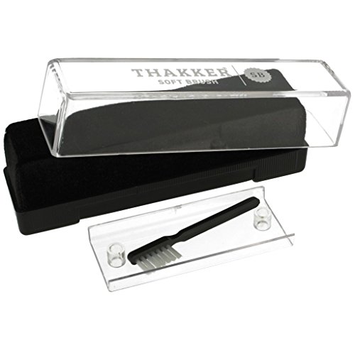 Escova Antistática para Gira-Discos THAKKER Thakker - Limpeza de eletrônicos - antistática, giradiscos