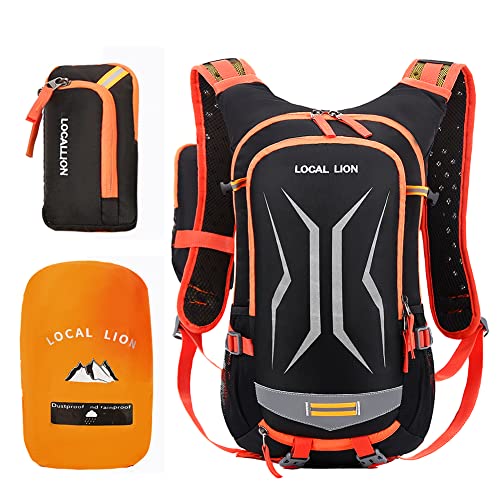 Mochila de Ciclismo Local Lion (18 L - Preto) LOCAL LION - Mochilas - 1,8 L, preto, nylon, tablet