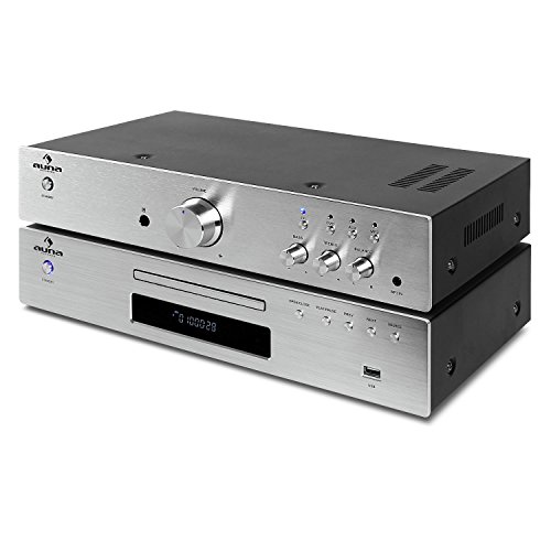 Aparelhagem Hi-Fi AUNA Elegance Tower 2.0 Set AUNA - Áudio - hi fi, tower 2.0, aparelhagem