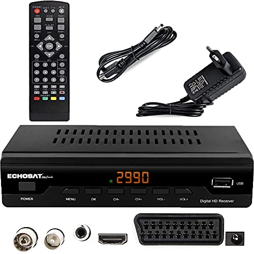 Descodificador LEYF Echosat 2990 TNT HD LEYF - Áudio - descodificador, hd, tnt