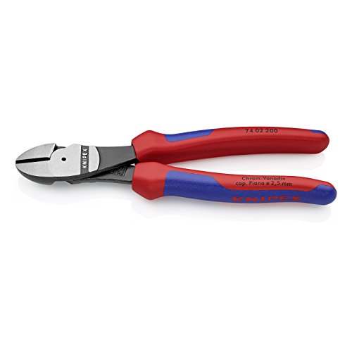 Knipex 74 02 200 alicate Alicates de corte diagonal KNIPEX - Ferramentas para fios e cabos - ferragem, 1200 MPa, 304 g, 42 mm