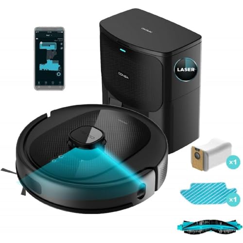 Robot Aspirador CECOTEC Conga 8290 Power Ultra Home Genesis X (Autonomia: 180 min - 4 en 1) Cecotec - Aspiradores - 180 min, navegação laser, autovacuação, 7000 Pa, balanço de limpeza