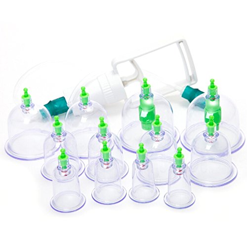 Massagem com Ventosas AHUECAMIENTO (12 x 6 cm) rosenice - Ferramentas de cuidados com a pele - ventosas, massagem, 12x6cm