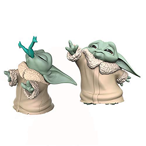 Figura Star Wars The Child (Baby Yoda) - The Mandalorian Bounty Collection Hasbro - Bonecos de ação e brinquedo - figura, star wars, The Child, baby yoda, mandalorian bounty collection, articulada