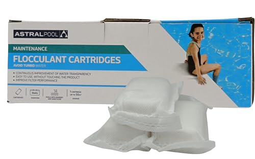 Rasmacor Astraal 11390 Cartucho Floculante Piscinas Fluidra - Limpeza de piscinas e produtos químicos - floculante, piscinas, cartucho