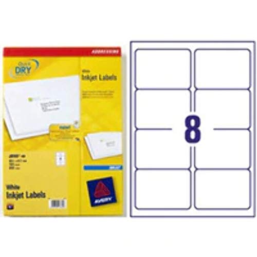 Etiquetas AVERY ZINK J8165-25 Branco (100 peças) Avery Dennison - Etiquetas de endereço - branco, 100 peças