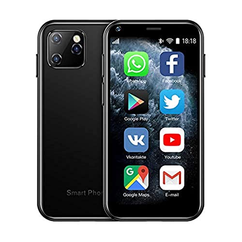 Smartphone RAINBUVVY Mini (1 GB - 8 GB - Preto) Rainbuvvy - Telemóveis - android, 1 GB, 8 gb, tft