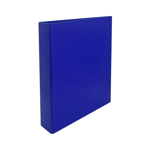 Dossier RAYLU PAPER com Anéis Azul Escuro (A4 - Capacidade: 400 folhas) Raylu Paper - Pastas Organizadoras - 400 folhas, a4, anéis azul escuro