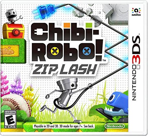 Jogo Nintendo 3DS Chibi-Robo! Zip Lash (N3DS - Jogo de Ação) Nintendo - Software de jogos de vídeo - jogo, nintendo 3ds, chibi-robo, zip lash, ação, plataformas