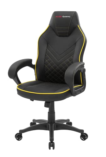 Cadeira Gaming Mars Gaming Premium Preto e Amarelo Mars Gaming - Cadeiras de jogos - gaming, premimum, preto, amarelo