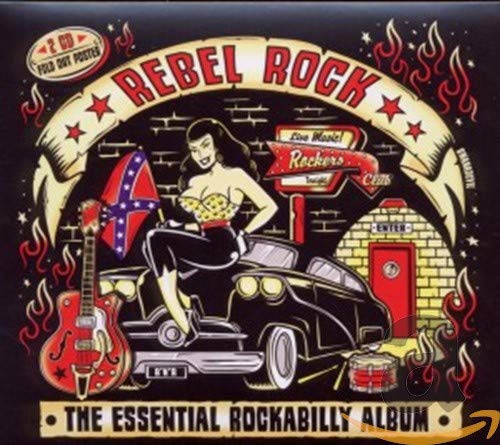 CD Rebel Rock - The Essential Rockabilly Album (1 CDs) Union Square Music - Música e gravações de som - rockabilly, álbum essencial, cd rebel rock