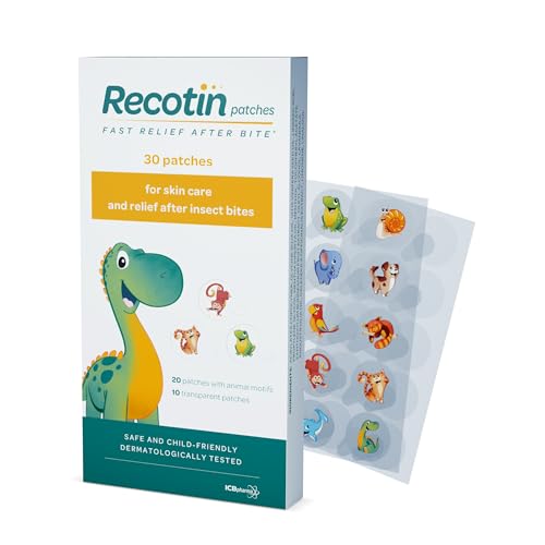 Recotin Mosquito Repellent Patches 30Pcs Agrezor International GmbH - Medicamentos e drogas - mosquito repellent, patches, 30PCS, protection