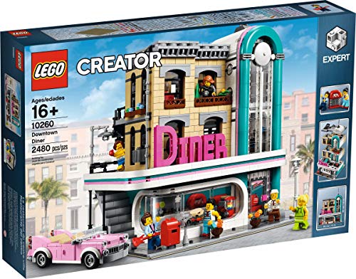 LEGO Creator - O Restaurante do Centro da Cidade (Idade Mínima: 16) LEGO - Brinquedos - lego creator, restaurante, centro cidade