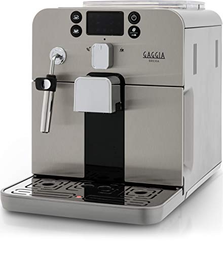 Máquina de Café Gaggia R9320/15 Riissolo | Prateado (Pequeno Almoço) Gaggia - Máquinas de café espresso - automática, 1,8 L, 12 tazas, pastilhas termoplásticas