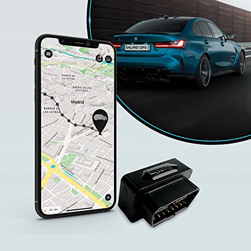 Localizador GPS SALIND 08 2G (Bluetooth - Preto) Salind GPS - Sistemas de navegação gps - localizador gps, salind 08 2g, bluetooth, preto, obd-II, bateria recarregável