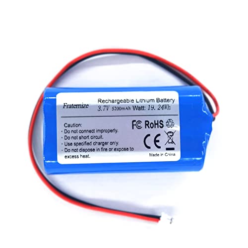 Bateria Recarregável LIONELO 5200mAh 3.7V Fraternize - Baterias para telefone sem fio - 5200mAh, 3.7V