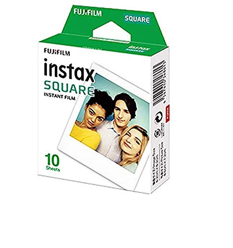 Fujifilm Instax Square White Film Pack 10 Folhas Fujifilm - Filme de câmera - instax square, 10 folhas, branco, mínimo