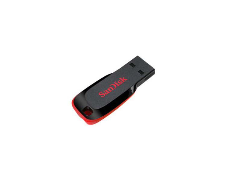 Pen USB SANDISK Cruz Blade 128 GB (Acessório Informática e Tel.) Sandisk - Pen drives usb - 128 GB, usb 2.0, Type-A, proteção de senha