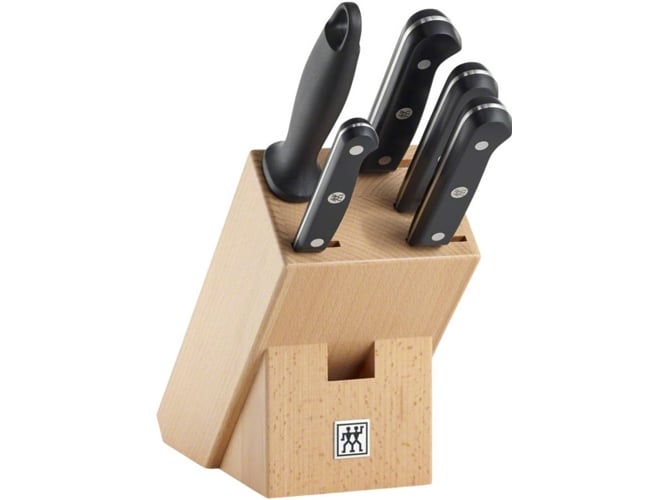 Conjunto 3 Facas de Cozinha ZWILLING Gourmet (Material: Aço Inoxidável) ZWILLING - Facas de cozinha - 3 facas, aço inoxidável, gourmet, design elegante