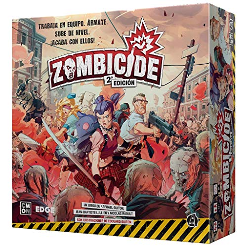 Jogo de tabuleiro CMON Zombicide (13 anos) Asmodee - Jogos - estratégia, ação, 25 missões, 88 miniaturas
