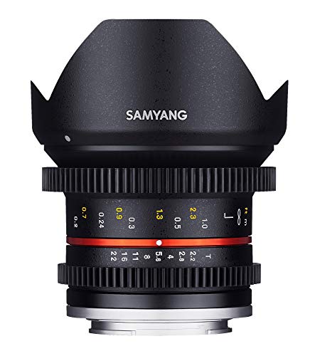 Objetiva Samyang 12mm T2.2 VDSLR ED AS NCS CS para Sony E Samyang - Lentes de câmera - 12mm, t2.2, vdslr, sony e