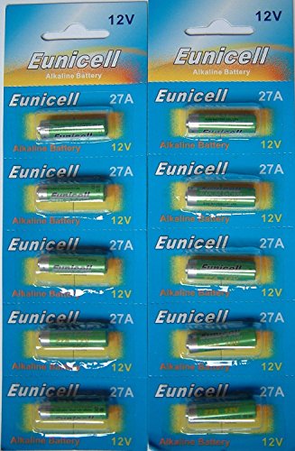 Pilhas Alcalinas EUNICELL (12V - 1.5Ah - 10 unidades) Eunicell - Baterias de uso geral - alcalinas, 12V, 1.5Ah, 10 unidades