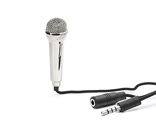 Microfone Karaoke KIKKERLAND 4 em 1 (Preto - 0.5 m) Kikkerland - Microfones - karaoke, preto, 0.5m