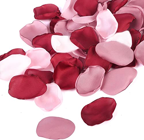 Conjunto de 144 Pétalos de Rose FOLAT B.V. (Rosa) Folat B.V. - Enfeites de vasos e espalhadores de mesa - 144 peças, rosa, poliéster, 5x5 cm