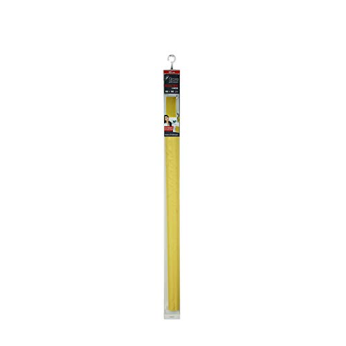 Rolo de Proteção para Janela DOUCEUR D'INTERIEUR L3C - Persianas e cortinas - poliéster, circular, 60x90 cm, amarelo