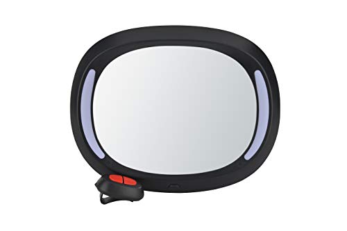 Espelho de Bebé LED Altabebe AL1108 | Preto Altabebe GmbH & Co. KG - Espelhos para veículos motorizados - led, remoto, fácil instalação, design moderno