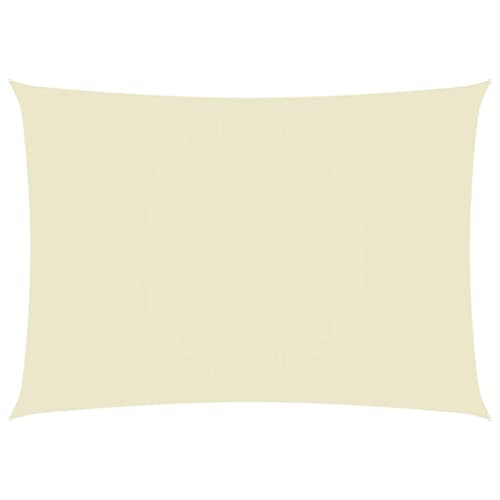 Toldo de Guarda-Sol VIDAXL (Creme - Algodão - 350 x 500 cm) vidaXL - Toldos e gazebos - creme, algodão, 350x500 cm