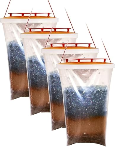 Flecha Mosquito 4 Unidades Fly Trap Mosquito Trap WINARA - Controle de pragas - seguro, sem veneno, eficaz, 20,000 moscas
