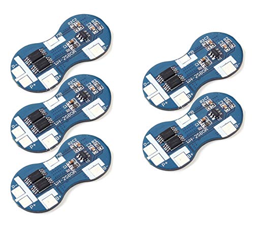 Bateria Recarregável PANZERGLASS 5 pcs 2S 4A 7,4 V TECNOIOT - Baterias - 2200 mAh, 3,6 V, 5 unidades, 7,4 V, ião-lítio