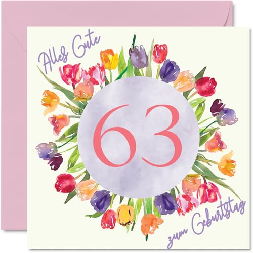 Cartão de Aniversário para Mulher Tulipanes Flores Ramo Stuff4 - Cartões de cumprimentos e de nota - aniversário, mulher, tulipanes, flores