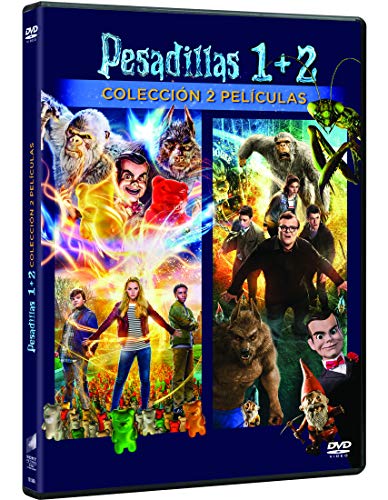 DVD Pack: Pesadillas 1 + Pesadillas 2 (Edição em Espanhol) Sony - Dvds e vídeos - dvd, pack, pesadillas, halloween, aventuras