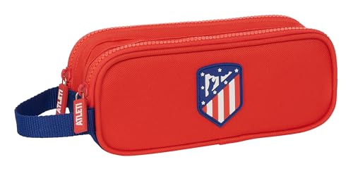 Mala Escolar SAFTA Atlético de Madrid (21 x 6 x 8 cm) safta - Organizadores de mesa - mala, escolar, Atletico de Madrid, logotipo., dimensões