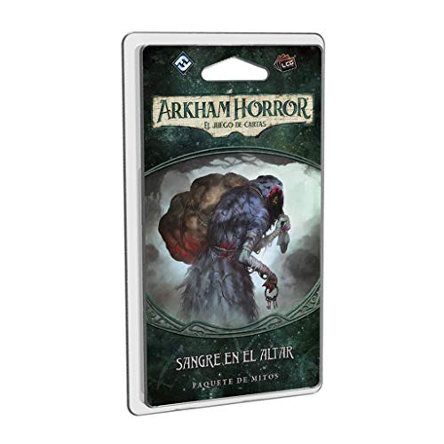 Jogo de cartas FANTASY FLIGHT GAMES Arkham Horror LCG - Sangre en el Altar Fantasy Flight Games - Livros - escenario IV, cartas fijas, campaña El legado de Dunwich, expansão deluxe