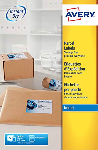 Etiquetas AVERY J8165-25 (Branco - 99 x 68 mm) AVE - Papel de impressora e copiadora - branco, 99x68mm