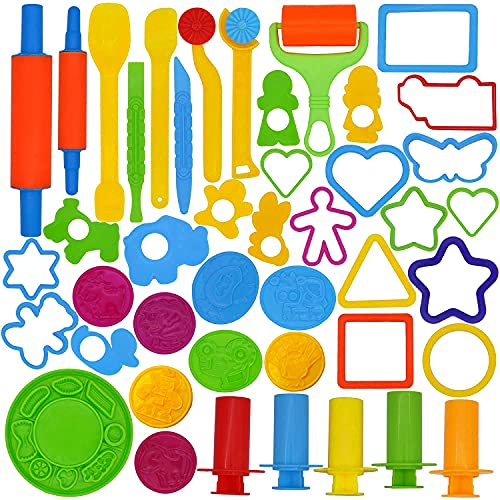 Kit de Artesanato para Crianças JOYIN 44 Peças JOYIN - Materiais de arte e artesanato - kit de artesanato, crianças, joyin, 44 peças, barro, massa