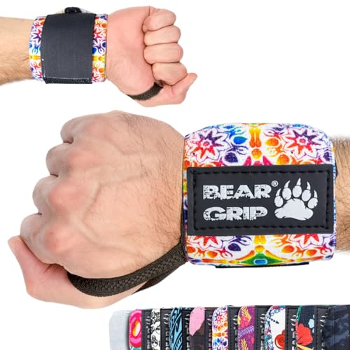 Apoio para Pulso BEAR GRIP 2.0 Premium Grip BEAR GRIP - Luvas de levantamento de peso e suportes para as mãos - apoio, pulso, bear grip, premium