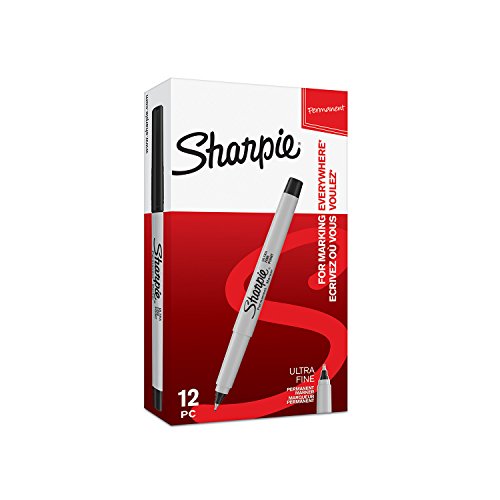 Caneta de Tinta Permanente SHARPIE 2065411 Newell Rubbermaid - Marcadores - preto, resistente à água