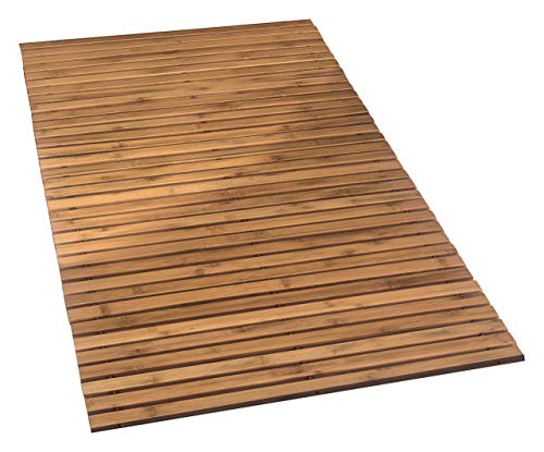 Tapete de Banho KLEINE WOLKE Level (Bambu - 80x50cm) KLEINE WOLKE - Tapetes de banho - bambu, 80x50cm, naturais, elegante