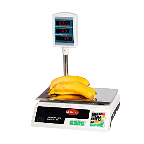 Balança de Cozinha Cecotec Bcd40D Balança Digital com Ecrã Duplo 30 Kg MAXELLPOWER - Balanças de medição - digital, ecrã duplo, 30 kg, 8 funções