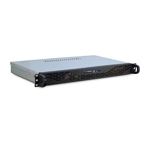 Caixa PC INTER-TECH 1U K-125L (ATX - Preto) Inter-Tech - Acessórios de computador - ATX, preto, 1u