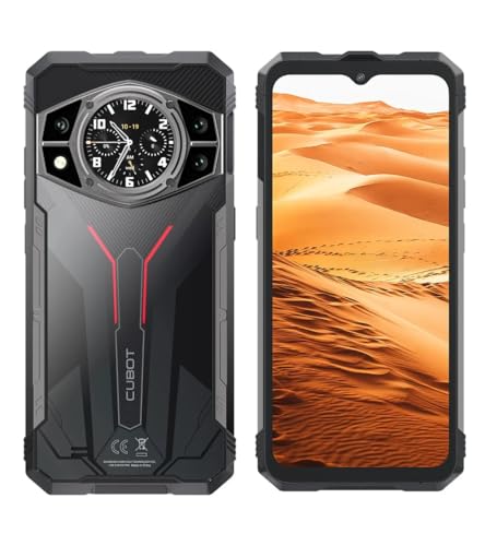 Smartphone CUBOT KingKong AX (6.6'' - 12 GB - 256 GB - Preto) CUBOT - Telemóveis - 6.6, 12 gb, 256 GB, led