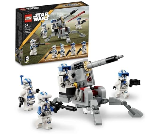 LEGO Star Wars: 501st Clone Troopers Battle Pack (Idade Mínima: 5 - Peças) LEGO - Blocos de encaixe - star wars, clone troopers, battle pack, lego