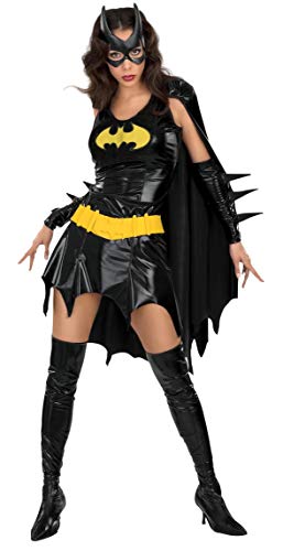 Fato de Mulher DISFRAZZES Batgirl (Tam: L) RUBIES FRANCE - Fantasias - Batgirl, L, máscara, cinto, luvas