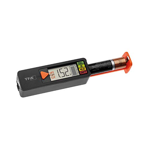 Testador de Bateria Hama 00107191 | Preto SELVA - Baterias - preto, ca, 1.5 V, 0.4 m, led